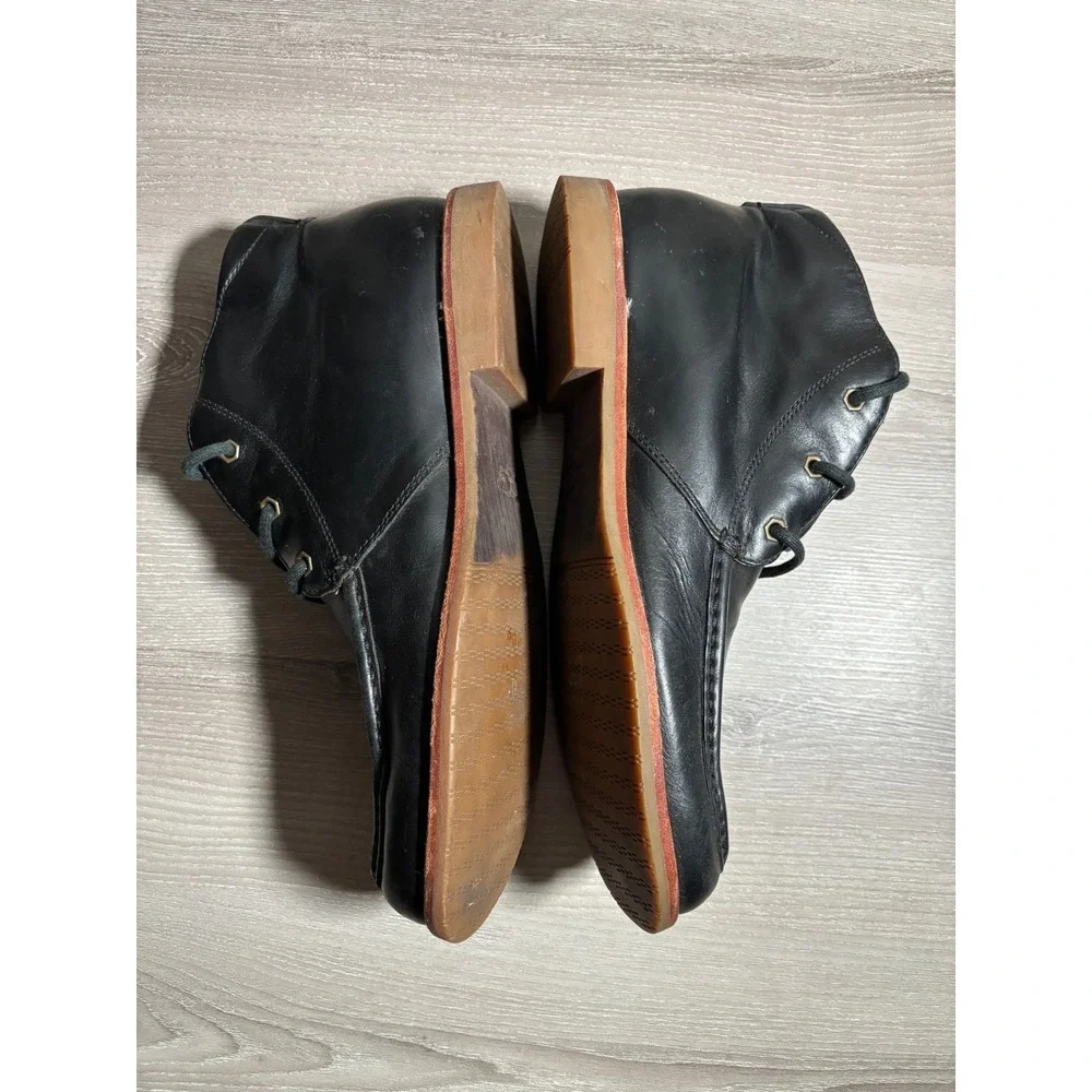 UGG Mens Leighton 9/10 Leather Moc Toe Chukka Boots Desert Shoes Heritage Work